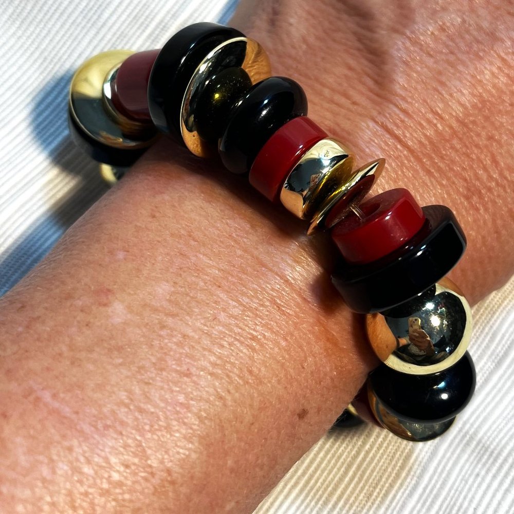 3 High Fashion Chunky Bracelets - Picture 2 of 8